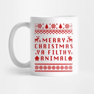 Merry Christmas Ya Filthy Animal Mug